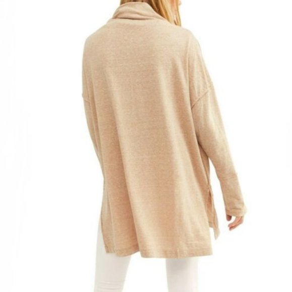 Free People ~ Bella Vista Thermal Tunic Top M - Picture 3 of 4